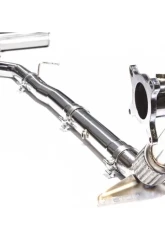 CTS Turbo Turboback Exhaust with Catalytic Converter Volkswagen MK6 Golf R 2.0T TSI 10-14                                     - CTS-EXH-TB-0010-CAT - Image 5