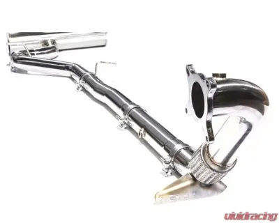 CTS Turbo Turboback Exhaust with Catalytic Converter Volkswagen MK6 Golf R 2.0T TSI 10-14 - CTS-EXH-TB-0010-CAT