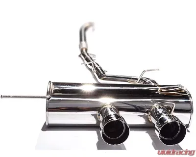 CTS Turbo Turboback Exhaust with Catalytic Converter Volkswagen MK6 Golf R 2.0T TSI 10-14 - CTS-EXH-TB-0010-CAT