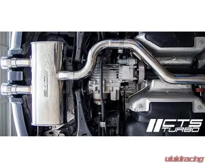 CTS Turbo Turboback Exhaust with Catalytic Converter Volkswagen MK6 Golf R 2.0T TSI 10-14 - CTS-EXH-TB-0010-CAT