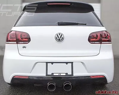 CTS Turbo Turboback Exhaust with Catalytic Converter Volkswagen MK6 Golf R 2.0T TSI 10-14 - CTS-EXH-TB-0010-CAT