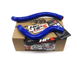 HPS Blue Reinforced Silicone Radiator Hose Kit Coolant for Mitsubishi Lancer EVO 9