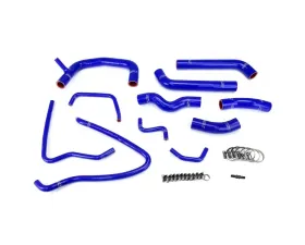HPS Reinforced Blue Silicone Radiator Hose Kit Coolant for Toyota 00-05 MR2 Spyder