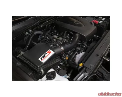 HPS Black Reinforced Silicone Post MAF Air Intake Hose Kit for Toyota 16-20 Tacoma 3.5L V6 CLEARANCE - 57-1600-BLK