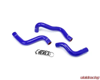 HPS Blue Reinforced Silicone Radiator Hose Kit (3pcs Set) Coolant for Mazda 04-11 RX8 - 57-1634-BLUE