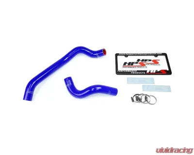 HPS Reinforced Blue Silicone Radiator Hose Kit Coolant for Toyota 10-18 4Runner 4.0L V6 - 57-1730-BLUE