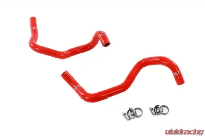 HPS Performance High Temp 3-ply Reinforced Silicone, Replaces OEM Rubber Heater Hoses Subaru 2.5L 4-Cyl - 57-2131H-RED