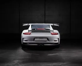 TechArt Tailgate Panel Glossy Carbon Fiber for Porsche 991 GT3 RS 2014-2016