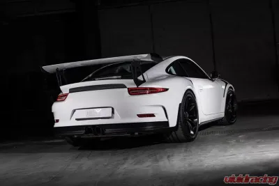 TechArt Tailgate Panel Glossy Carbon Fiber for Porsche 991 GT3 RS 2014-2016 - 091.121.790.009G