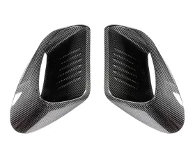 TechArt Air Intake Covers Glossy Carbon Fiber for Porsche 991.2 GT3 2018-2019