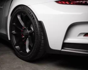 TechArt Rear Spoiler Winglet Glossy Carbon Fiber for Porsche 991 GT3 RS 2014-2016
