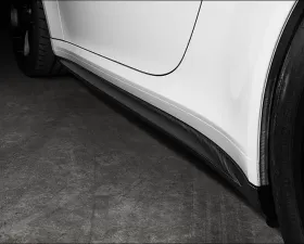TECHART Matte Carbon Fiber Side Skirts Porsche 991 GT3 RS