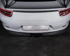 TECHART Matte Carbon Fiber Rear Diffuser Porsche 991 GT3 RS
