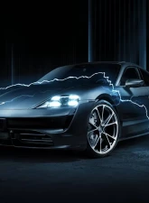Techart Formula VI 22x10 | 22x11.5 Bicolor Forged Monobloc Wheel Set Porsche Taycan 2020+                                     - TechArt-Taycan - Image 2
