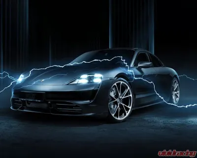 Techart Formula VI 22x10 | 22x11.5 Bicolor Forged Monobloc Wheel Set Porsche Taycan 2020+ - TechArt-Taycan