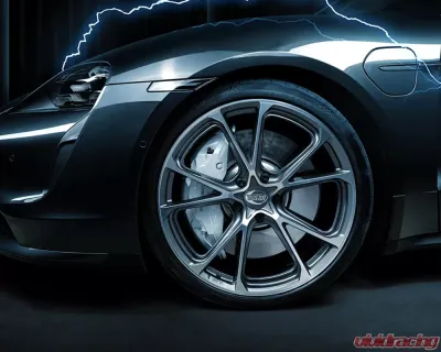 Techart Formula VI 22x10 | 22x11.5 Bicolor Forged Monobloc Wheel Set Porsche Taycan 2020+ - TechArt-Taycan