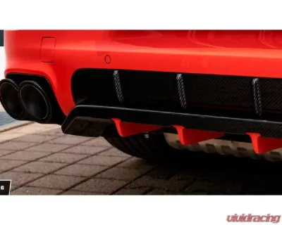 TechArt Rear Diffusor In Body Color Porsche Cayenne 2017+ - 09Y.100.510.009