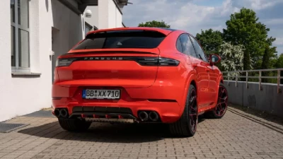 TechArt Rear Diffusor In Body Color Porsche Cayenne 2017+                                     - 09Y.100.510.009 - Image 3