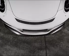 TECHART Matte Carbon Fiber Front Lip Spoiler Porsche 991 GT3 RS