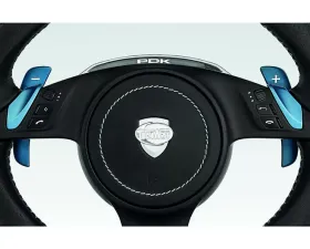 TechArt PDK Paddle Shifters Retrofit Alcantara Leather Plus-Minus Porsche 991 000.430.407.CCC-01