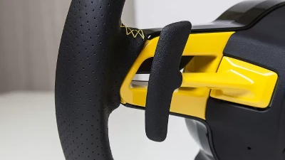 TechArt PDK Paddle Shifters Retrofit Alcantara Leather Plus-Minus Porsche 991 000.430.407.CCC-01                                     - 000.430.407.CCC-01 - Image 2