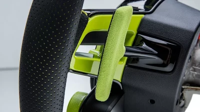 TechArt PDK Paddle Shifters Retrofit Alcantara Leather Plus-Minus Porsche 991 000.430.407.CCC-01                                     - 000.430.407.CCC-01 - Image 3