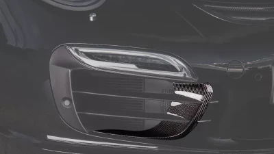 TechArt Aero Wings Glossy Carbon Fiber for Porsche 991 Turbo 2013-2016                                     - 091.121.183.009G - Image 2