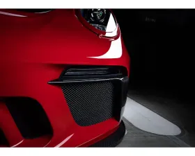 TechArt Front Airblades Glossy Carbon Fiber for Porsche 991 Turbo S 2013-2016