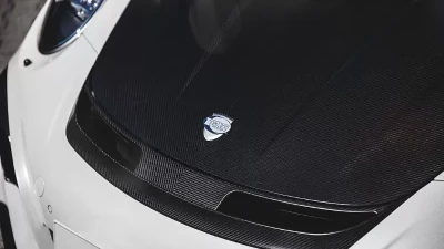 TechArt Aero Hood Glossy Carbon Fiber for Porsche 991.2 GT3 RS 2018-2019                                     - 091.121.198.009G - Image 2