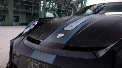 TechArt Aero Hood Partially Coated Glossy Carbon Fiber for Porsche 991.2 GT3 RS 2018-2019                                     - 091.121.198.009 - Image 2