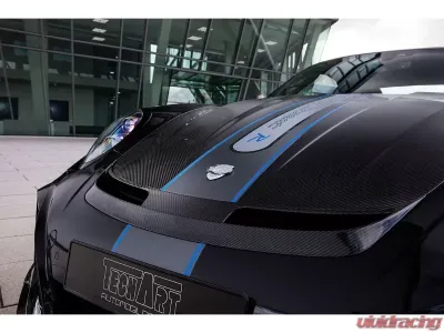 TechArt Aero Hood Partially Coated Glossy Carbon Fiber for Porsche 991.2 GT3 RS 2018-2019 - 091.121.198.009