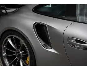 TechArt Rear Fender Vents Glossy Carbon Fiber for Porsche 991 GT3 RS | 991 Turbo | 991.2 Turbo