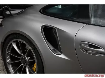 TechArt Rear Fender Vents Glossy Carbon Fiber for Porsche 991 GT3 RS | 991 Turbo | 991.2 Turbo - 091.121.480.009G