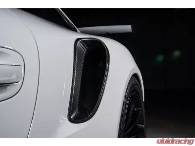 TechArt Rear Fender Vents Glossy Carbon Fiber for Porsche 991.2 GT3 RS 2018-2019 - 091.121.482.009G