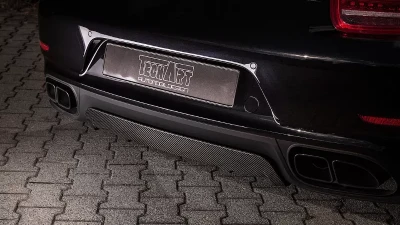 TechArt Rear Diffuser Matt Carbon Fiber for Porsche 991 Carrera 2012-2016, 991 Targa 2014-2016                                     - 091.121.500.009 - Image 3