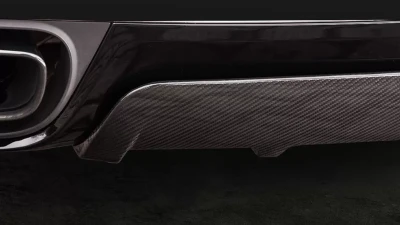 TechArt Rear Diffuser Glossy Carbon Fiber for Porsche 991 Carrera 2012-2016 & Targa 2014-2016                                     - 091.121.500.009G - Image 2