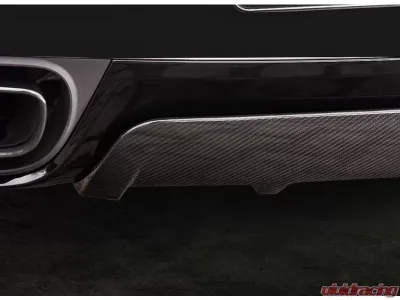 TechArt Rear Diffuser Glossy Carbon Fiber for Porsche 991 Carrera 2012-2016 & Targa 2014-2016 - 091.121.500.009G