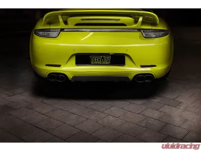 TechArt Rear Diffuser Matt Carbon Fiber for Porsche 991 Carrera 2012-2016, 991 Targa 2014-2016 - 091.121.500.009
