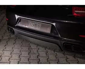 Techart Rear Diffuser Matt Carbon Fiber Porsche 991 Turbo 2013-2016