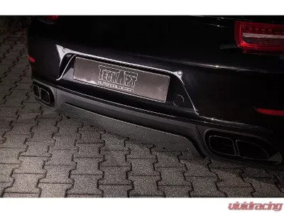 TechArt Rear Diffuser Glossy Carbon Fiber for Porsche 991 Turbo 2013-2016 - 091.121.580.009G