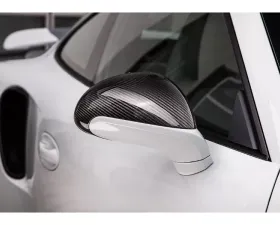 TechArt Standard Side Mirror Shells Glossy Carbon Fiber for Porsche 991 | 991.2
