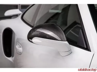 TechArt Standard Side Mirror Shells Glossy Carbon Fiber for Porsche 991 | 991.2 - 091.121.846.009G