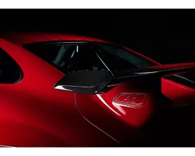 TechArt Rear Spoiler Winglet Glossy Carbon Fiber for Porsche 991.2 GT3 2017-2019