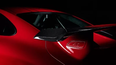 TechArt Rear Spoiler Winglet Glossy Carbon Fiber for Porsche 991.2 GT3 2017-2019                                     - 091.121.871.009G - Image 3