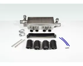 TechArt 4-Flow Center Outlet Sport Exhaust System w/ Valve Control for Porsche 991.2 Carrera 2017-2019