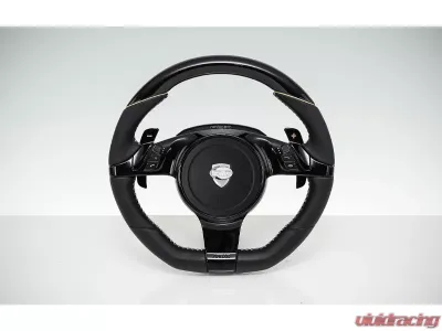 TechArt 3-spoke Sport Steering Wheel in Leather PDK Porsche 991 - 097.430.372.CCC