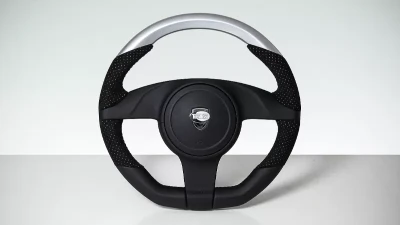 TechArt 3-Spoke Type 3 Steering Wheel Custom Color Leather for Porsche 991 Carrera/Targa 2012-2016                                     - 097.430.373.CCC - Image 2