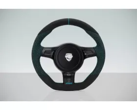 TechArt 3-Spokes Type 5 Sport Steering Wheel Custom Color Leather for Porsche 991