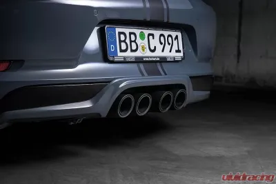 TechArt Rear Diffusor Add-On for Porsche Carrera 991.2 PSE 2017-2019 Centered Exhaust - 091.100.512.009