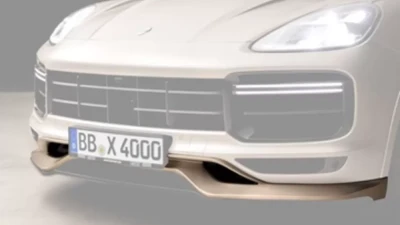 TechArt Front Spoiler I (Spoiler Lip) Porsche Cayenne 2017+                                     - 09Y.100.180.009 - Image 2